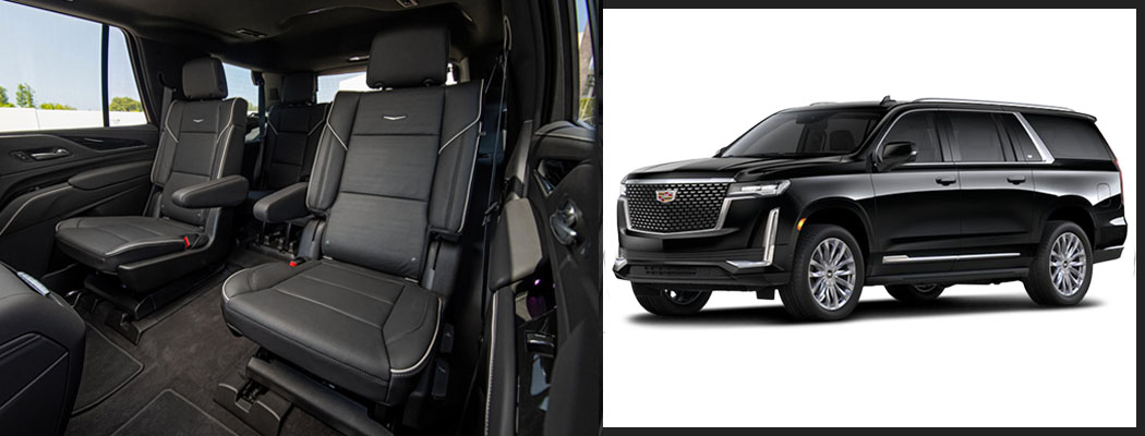 Cadillac Escalade | 5 Pessengers, 5 Bags |